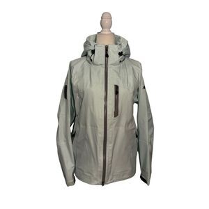 Eastern Mountain Sports water repellent mint green jacket - L